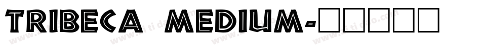 Tribeca Medium字体转换